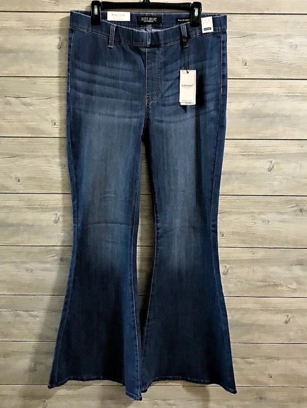 BNWT Judy Blue Pull On Super High Waist Flare Jeans High Waist Flare Jeans